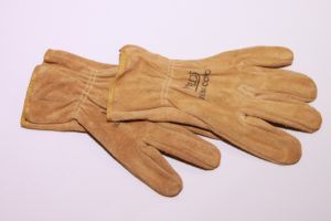 leather work gloves